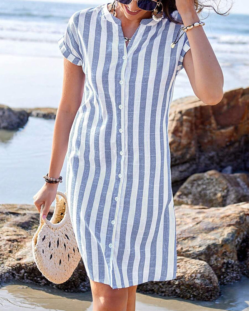 Leviana™ | Robe Chemise Élégante
