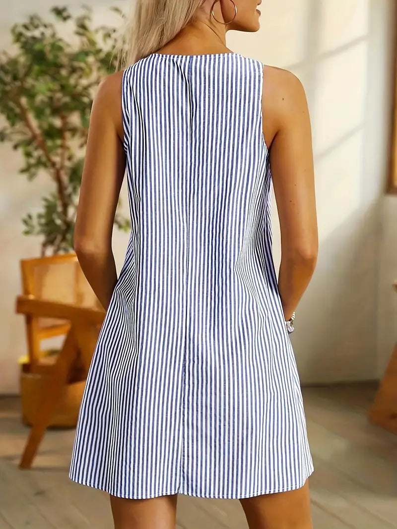Leviana™ | Robe d'été légère à rayures