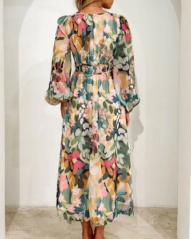 Leviana™ | Élégante robe à fleurs
