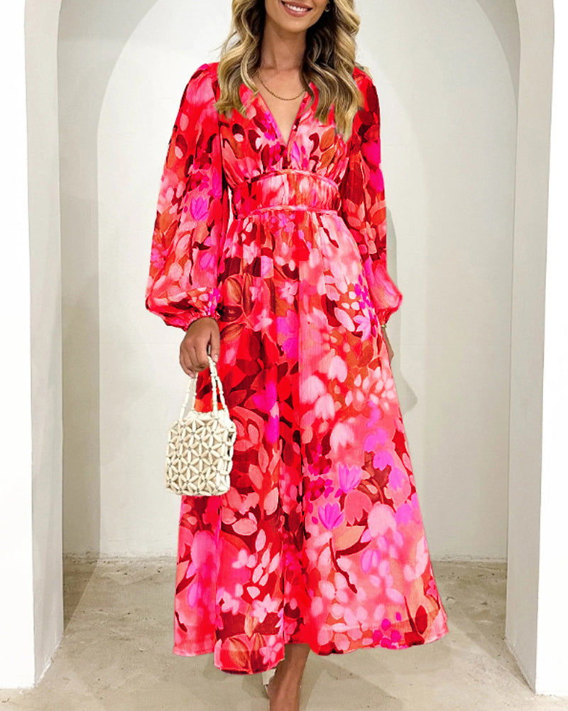Leviana™ | Élégante robe à fleurs