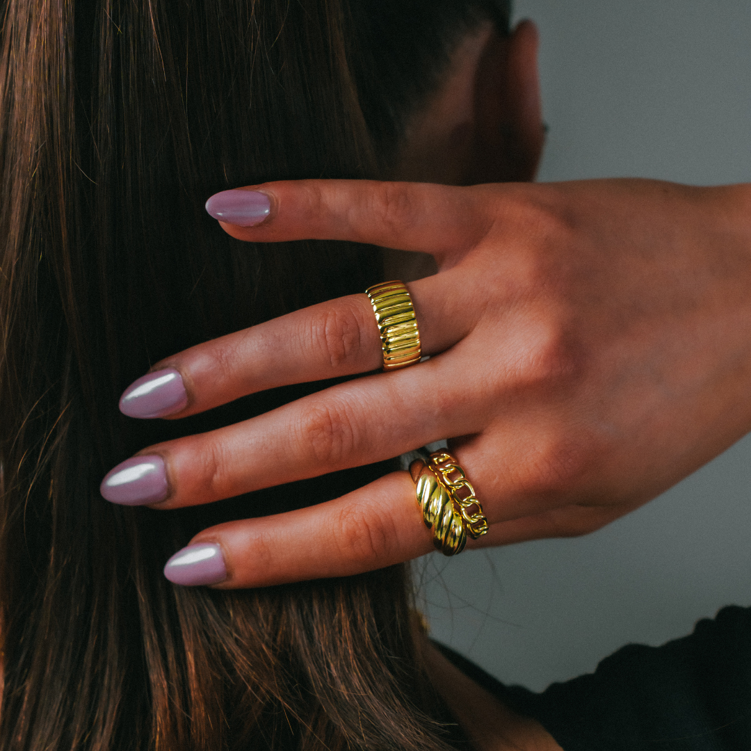 Bague Chaîne