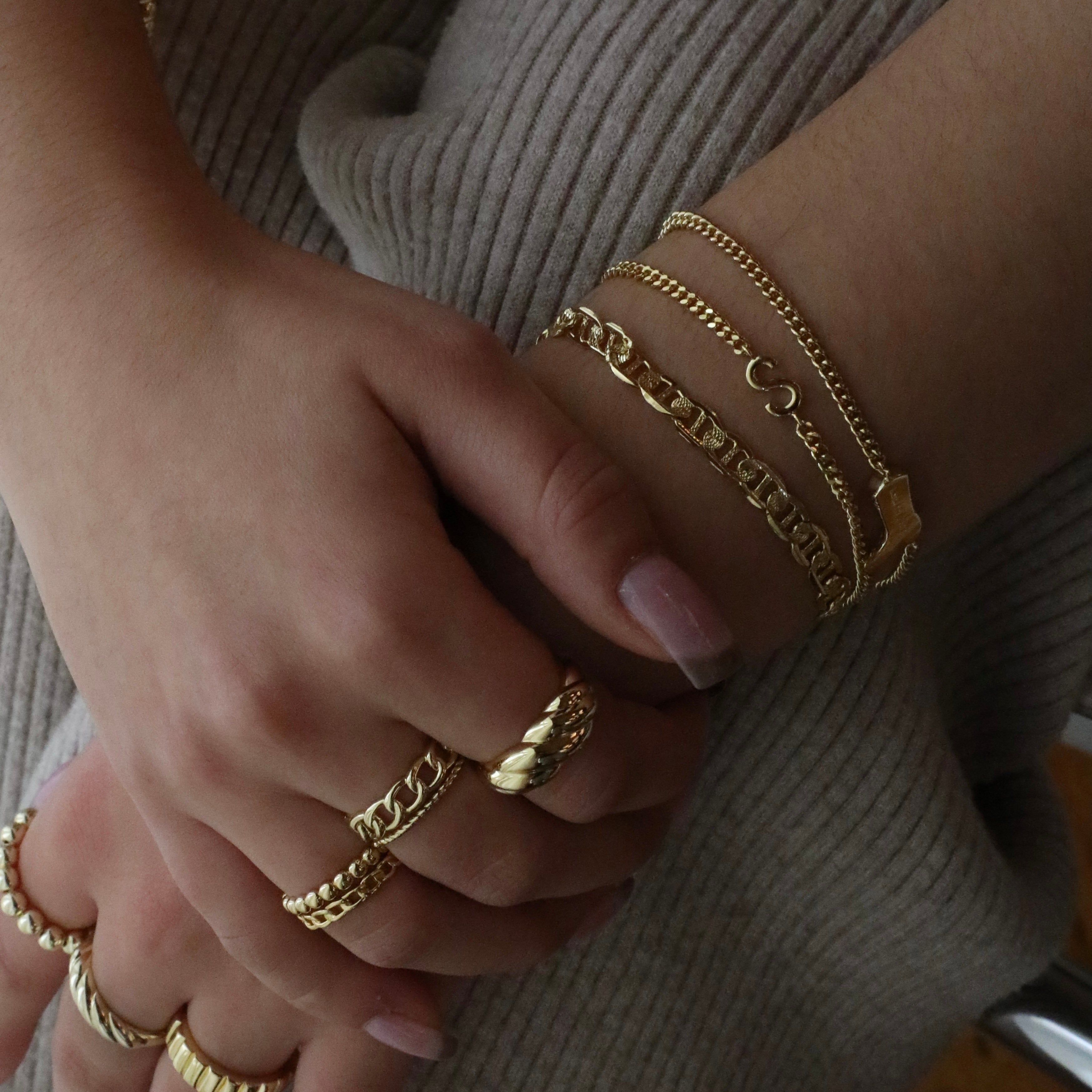 Bague Chaîne
