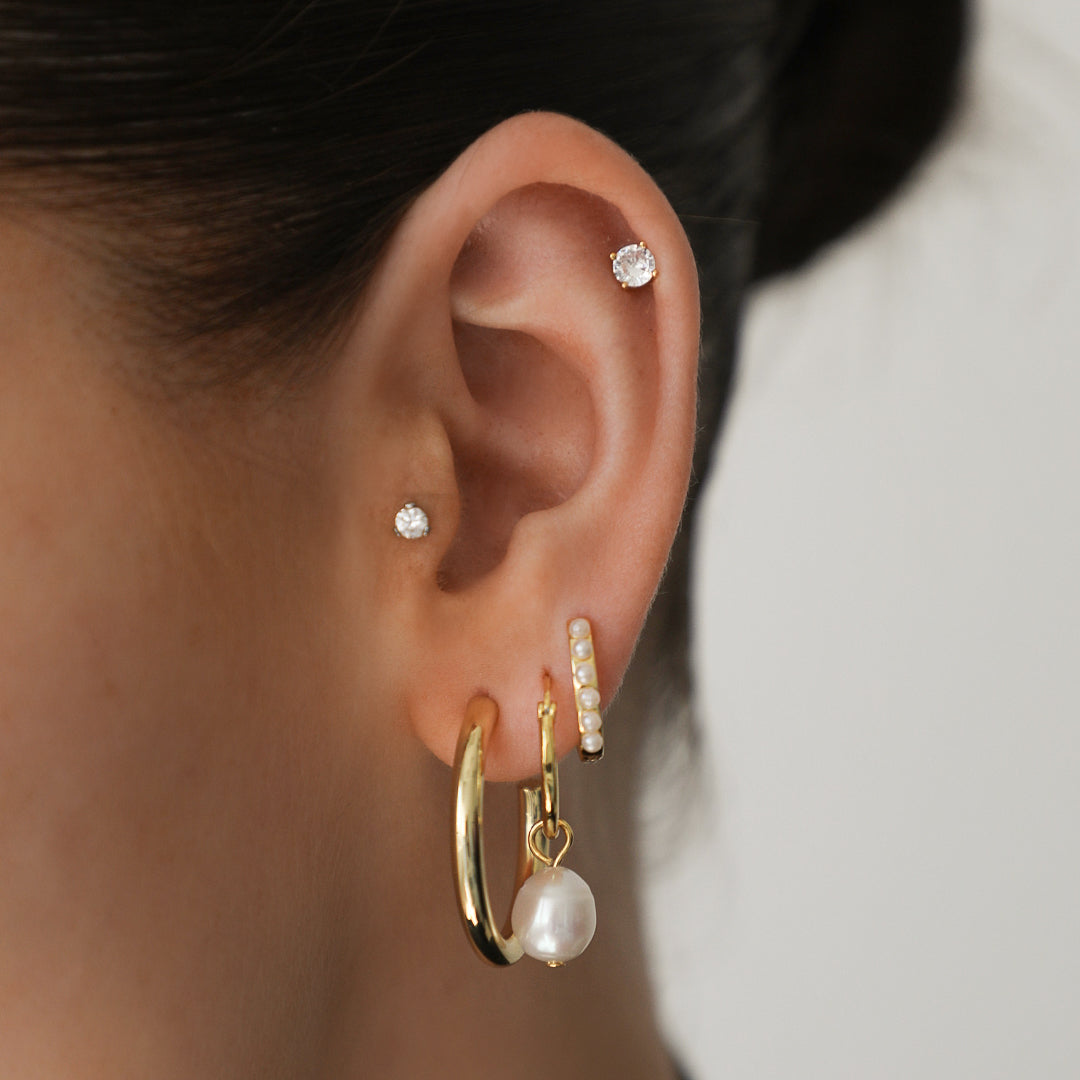 Boucles d'oreilles scintillantes