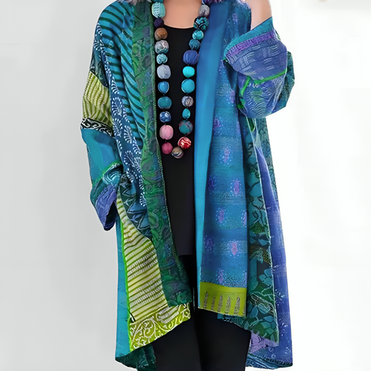 Céleste™ | Gilet Fluide et Élégant avec Détails Artistiques
