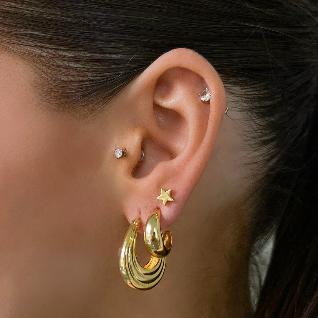 Boucles d'oreilles Créoles