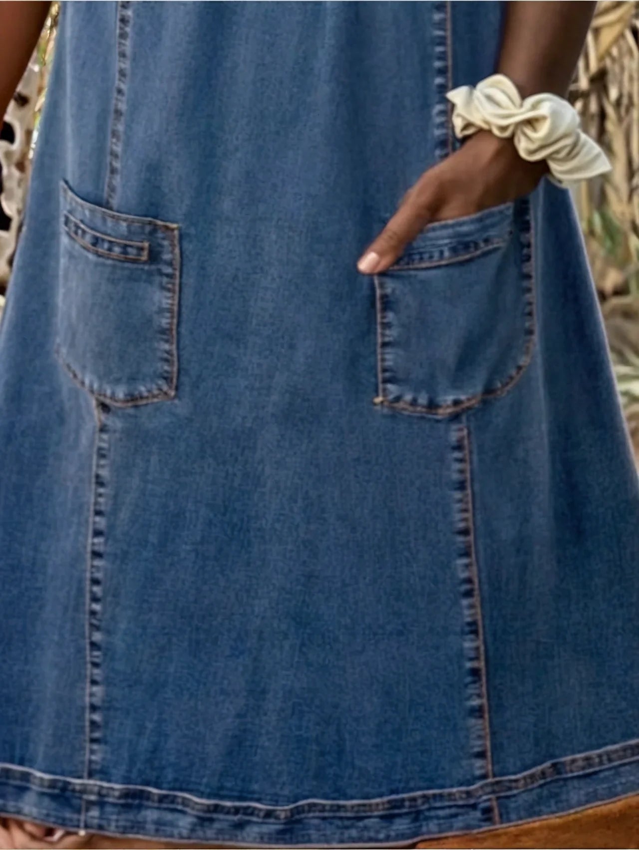 Leviana® | Robe en Denim Doux