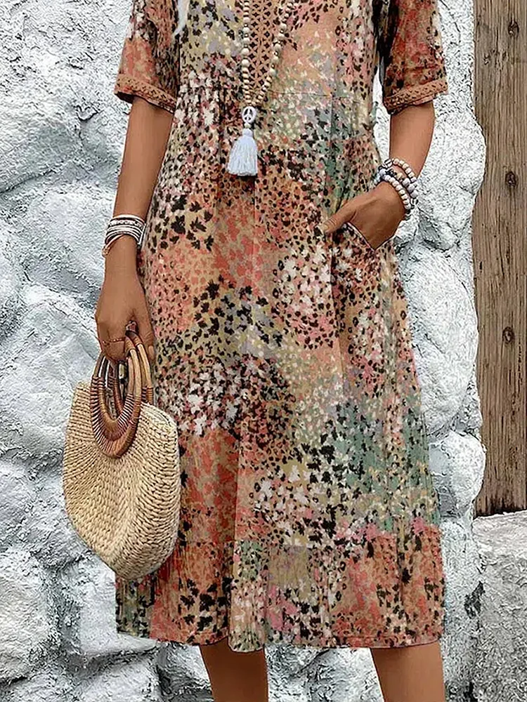 Leviana™ | Robe Fleurie Animée