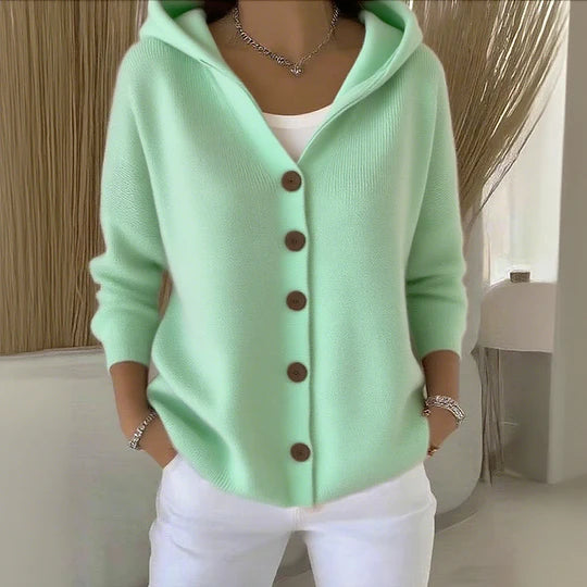 Gelsa | Cardigan doux en maille automnale