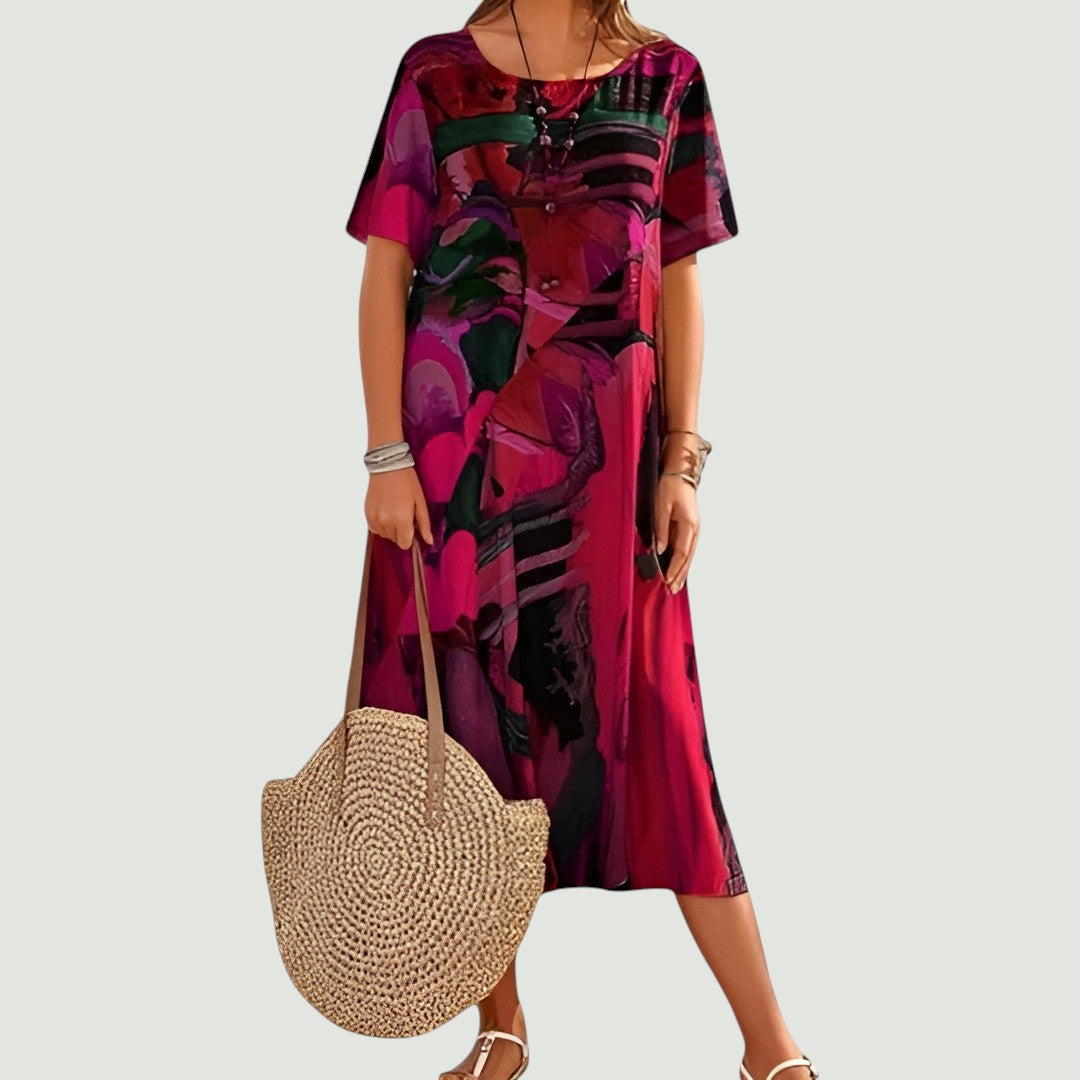Leviana™ – Robe d'été élégante et légère en midi-length