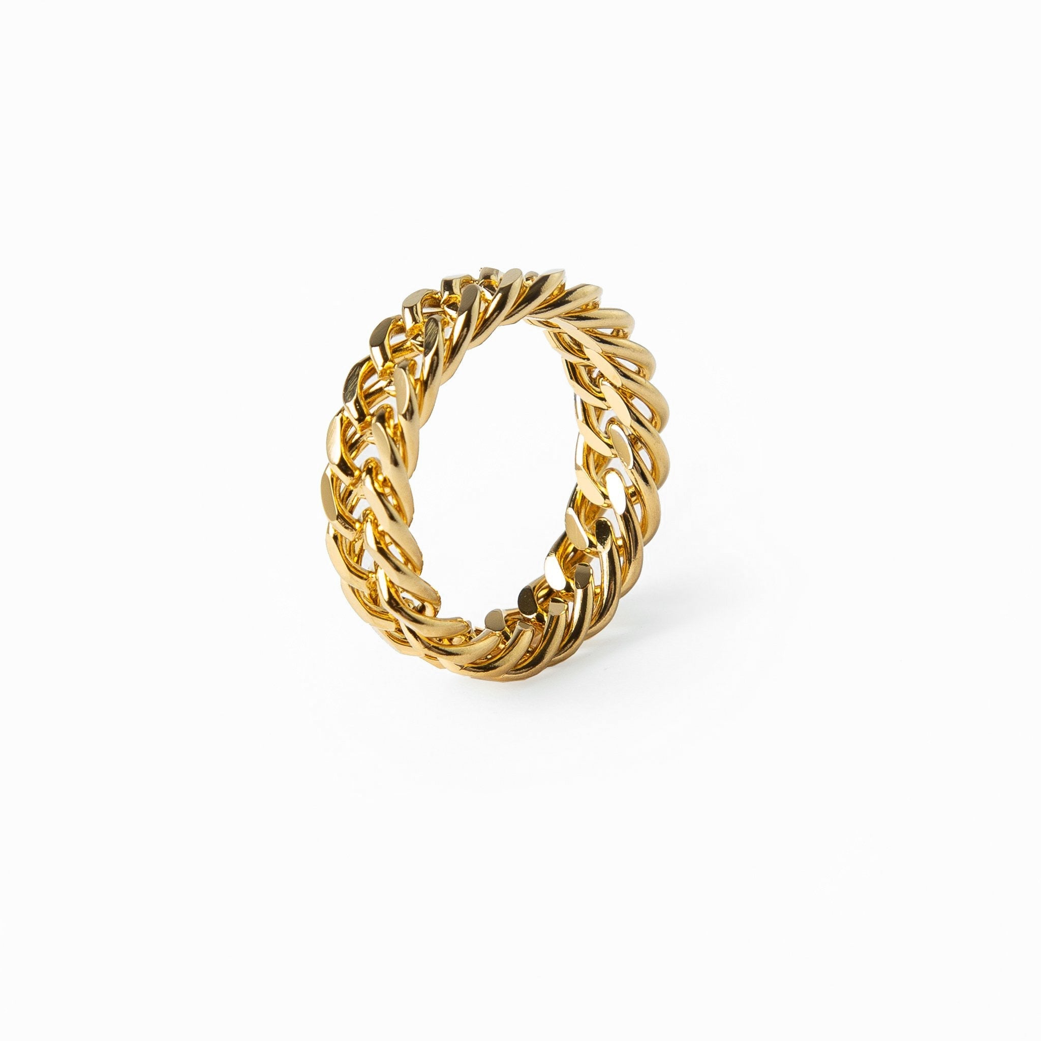 Bague Chaîne Curb