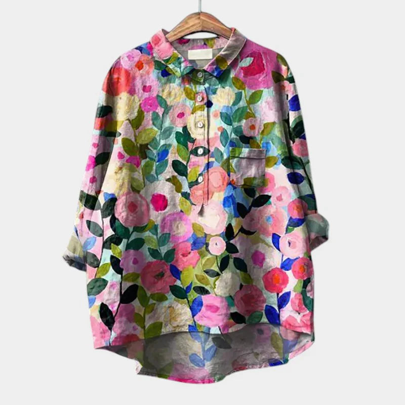 TALLIE™ – Blouse Imprimée Décontractée