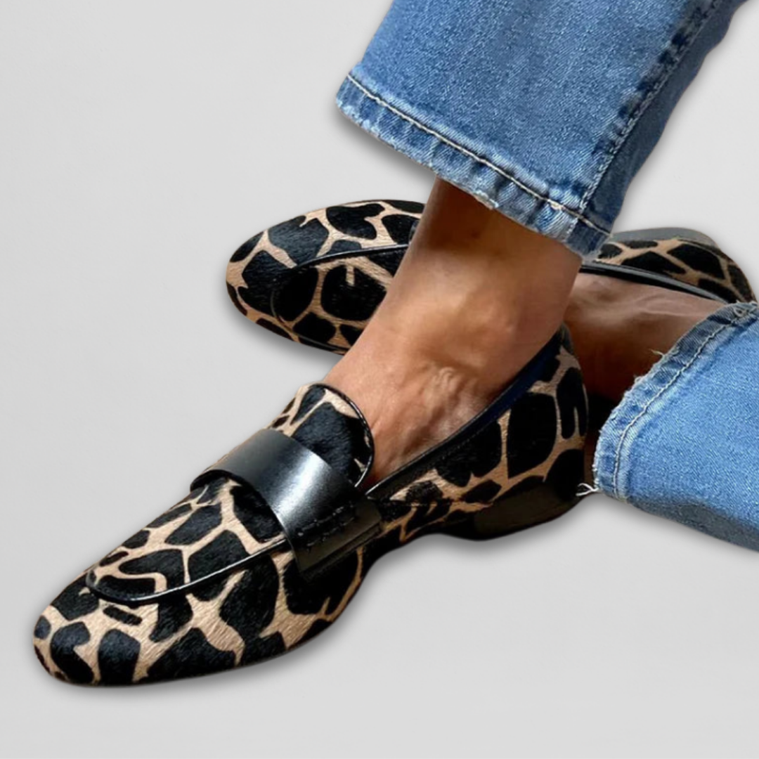 Reine | Mocassins Imprimé Animal