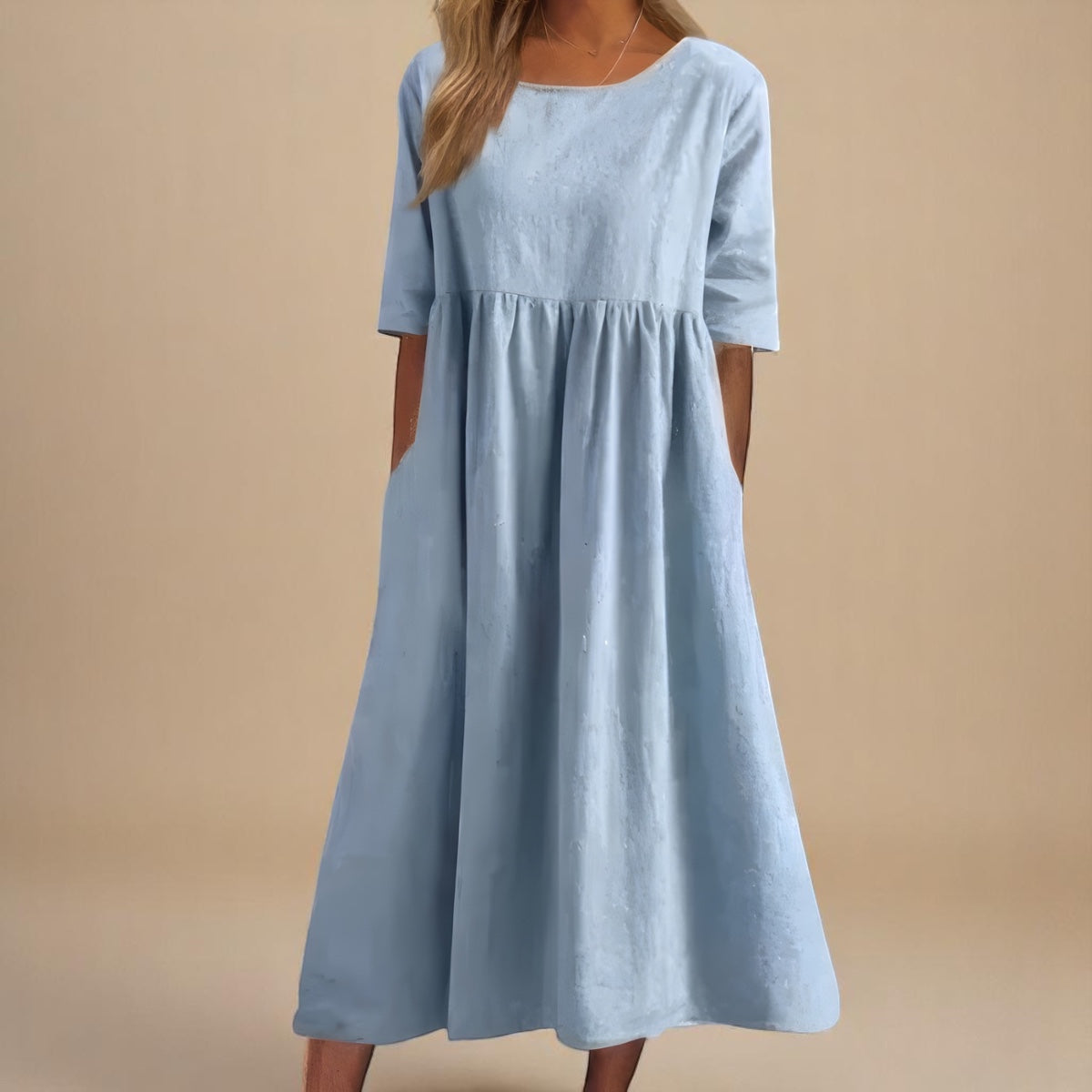 Leviana™ | Robe en Coton Flatteuse