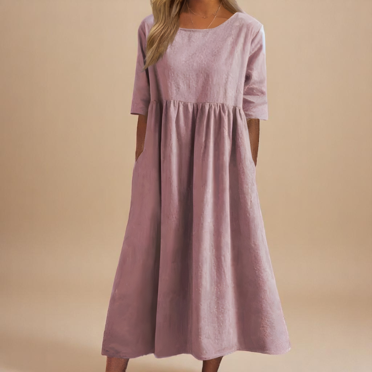 Leviana™ | Robe en Coton Flatteuse