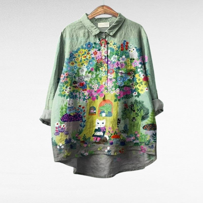 Leviana® | Blouse Vintage à la Mode