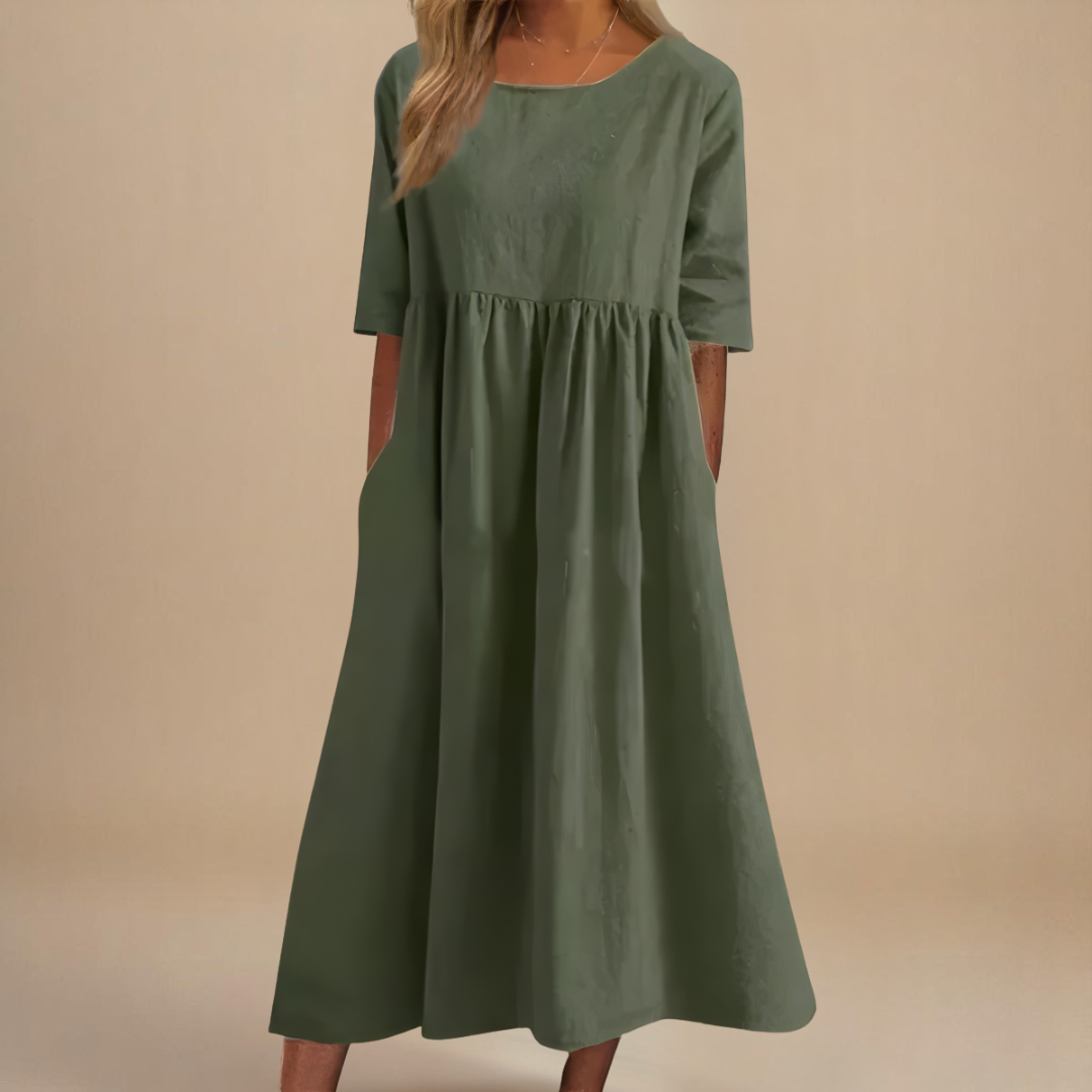 Leviana™ | Robe en Coton Flatteuse