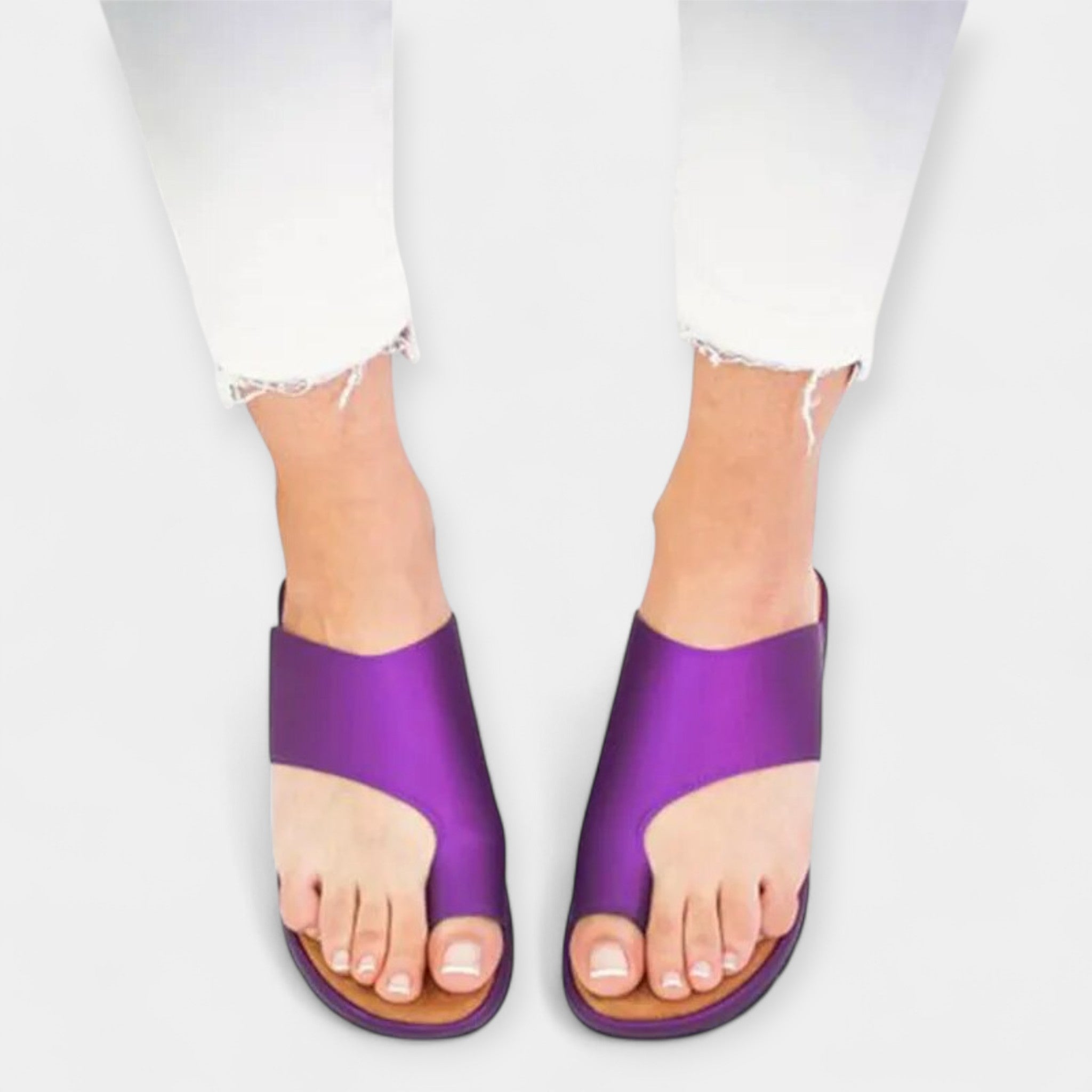 Sandales en cuir
