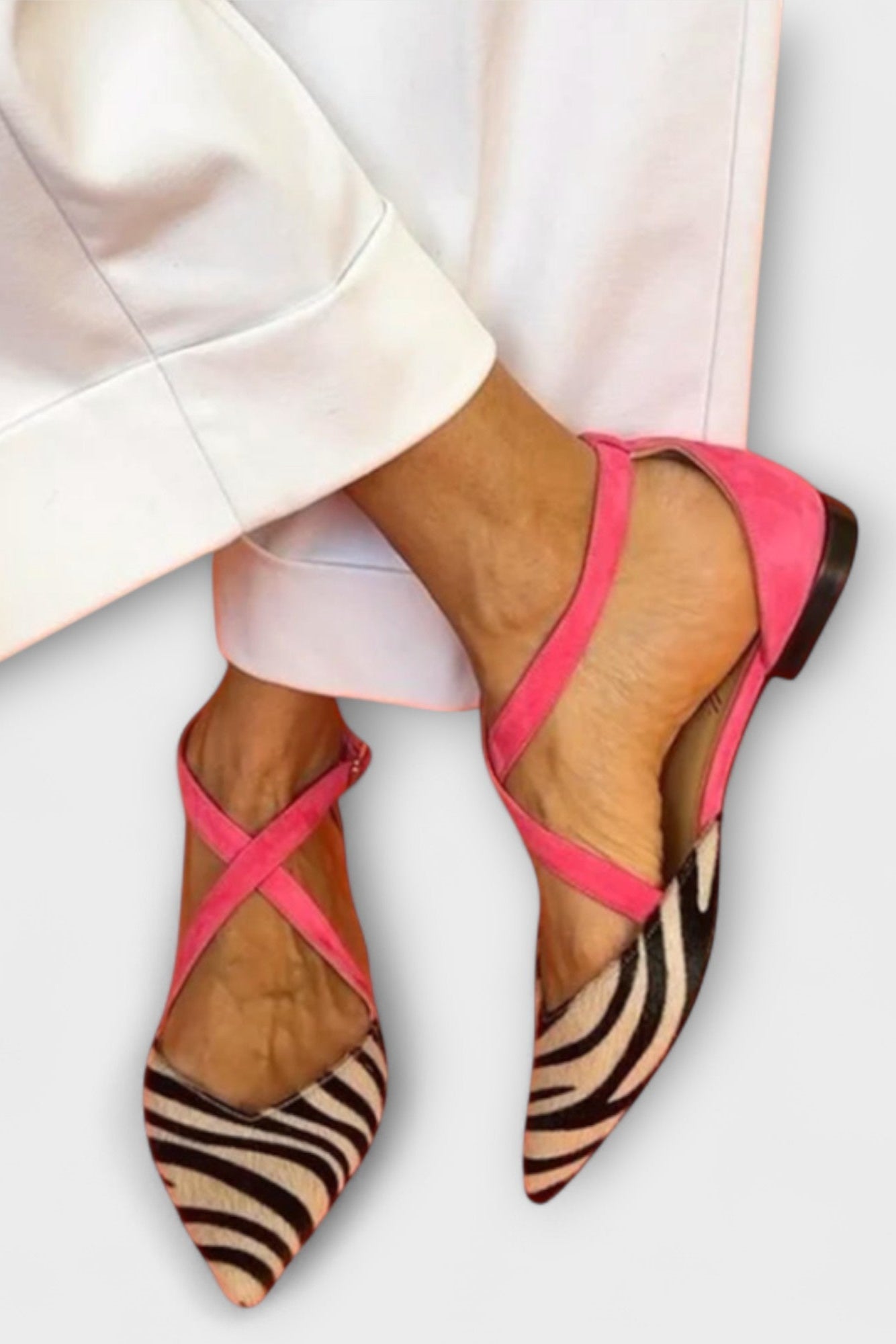 Ballerine Fenna à brides croisées