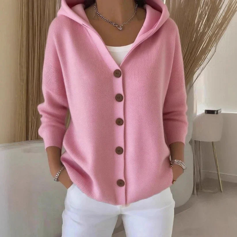 Gelsa | Cardigan doux en maille automnale