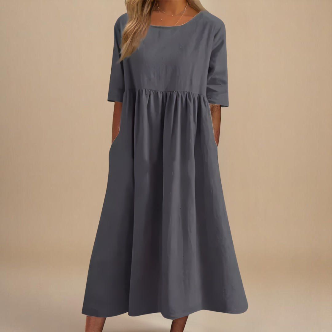 Leviana™ | Robe en Coton Flatteuse