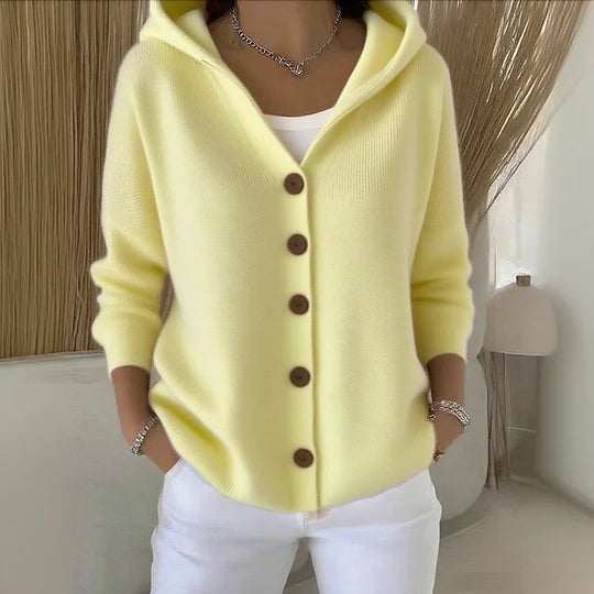 Gelsa | Cardigan doux en maille automnale