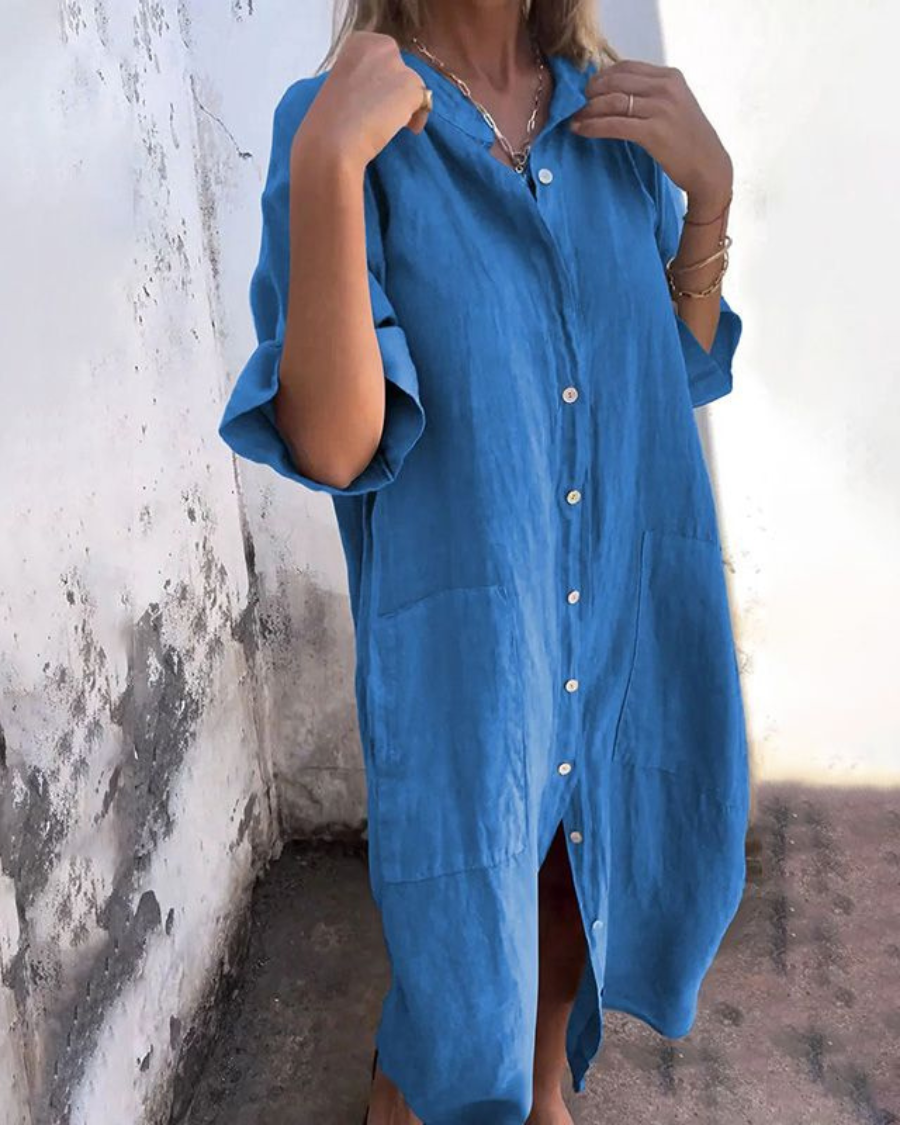 Leviana™ | Robe Chemise Casual Style Ibiza