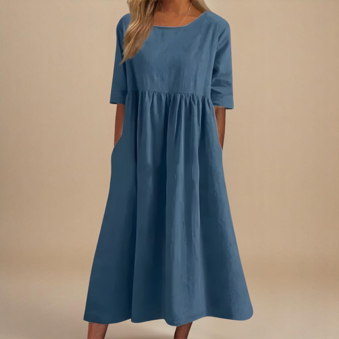 Leviana™ | Robe en Coton Flatteuse