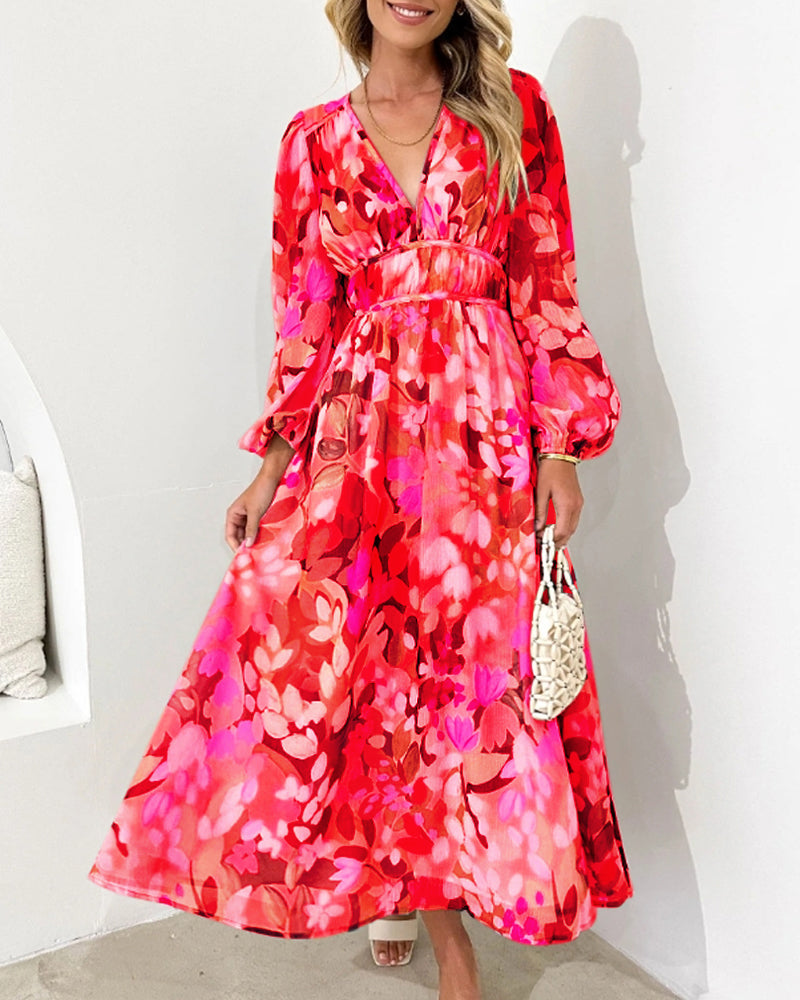 Leviana™ | Élégante robe à fleurs