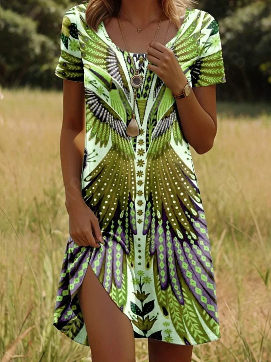 Leviana™ | Robe d'été élégante avec des fleurs