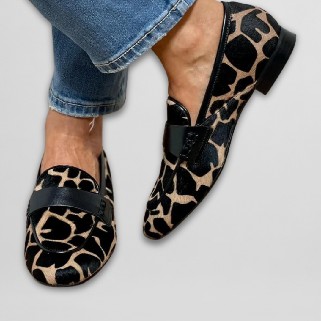 Reine | Mocassins Imprimé Animal