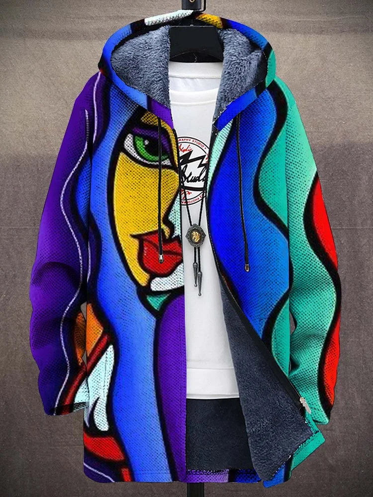 Allira | Manteau de luxe inspiré par l'art