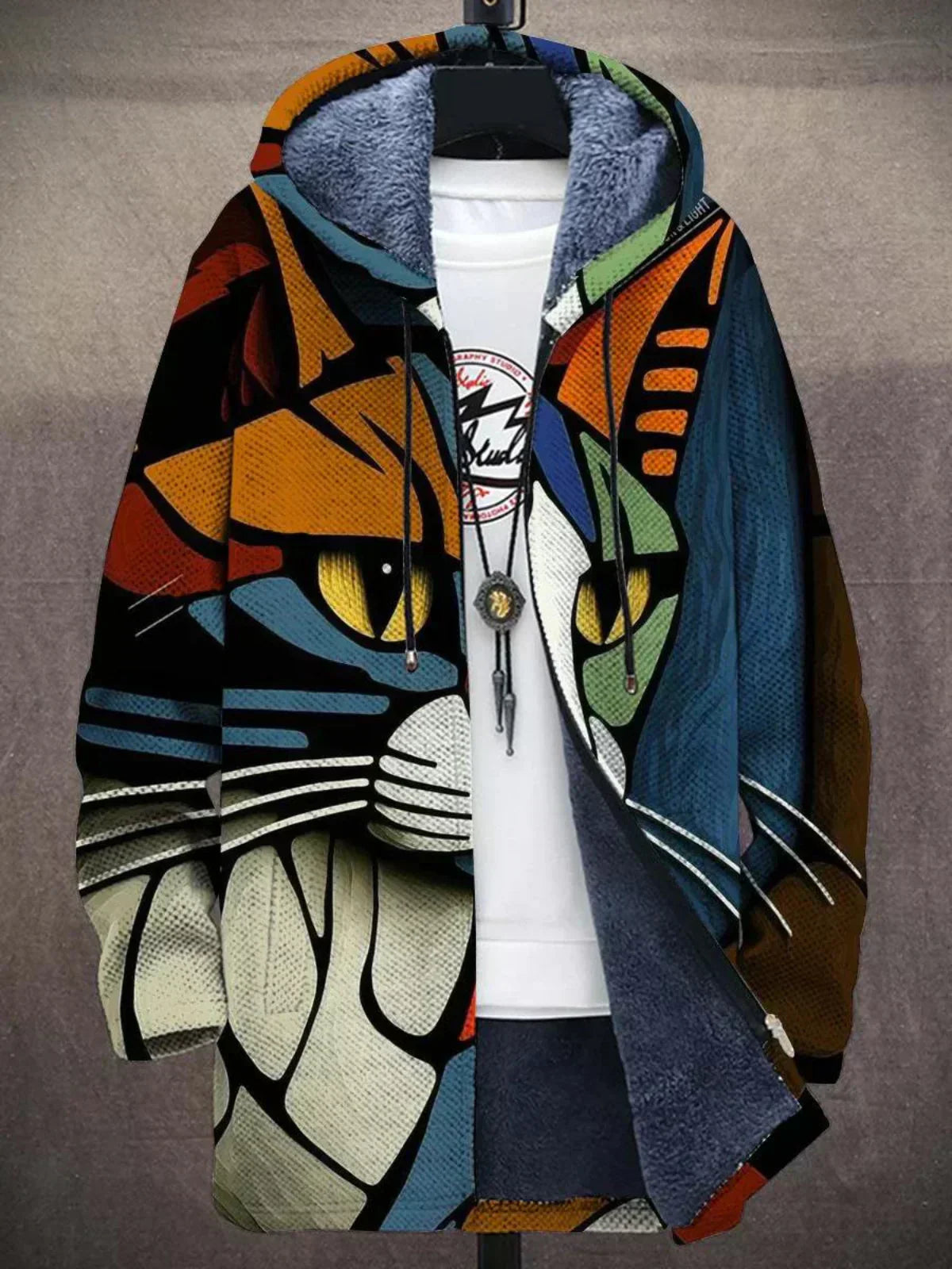 Bronte | Manteau de luxe inspiré par l'art