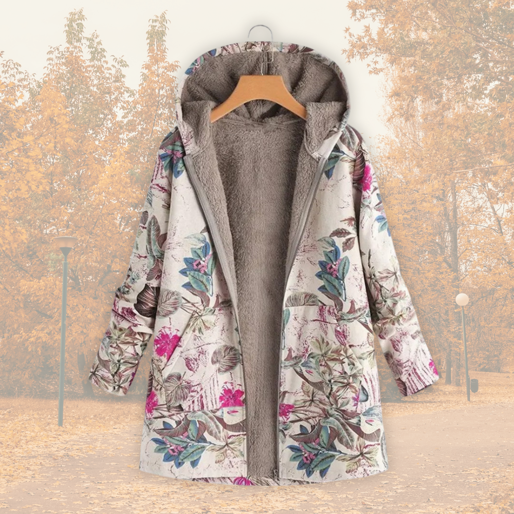 CAMELLIA™ | Veste élégante et chaude avec doublure douce en polaire