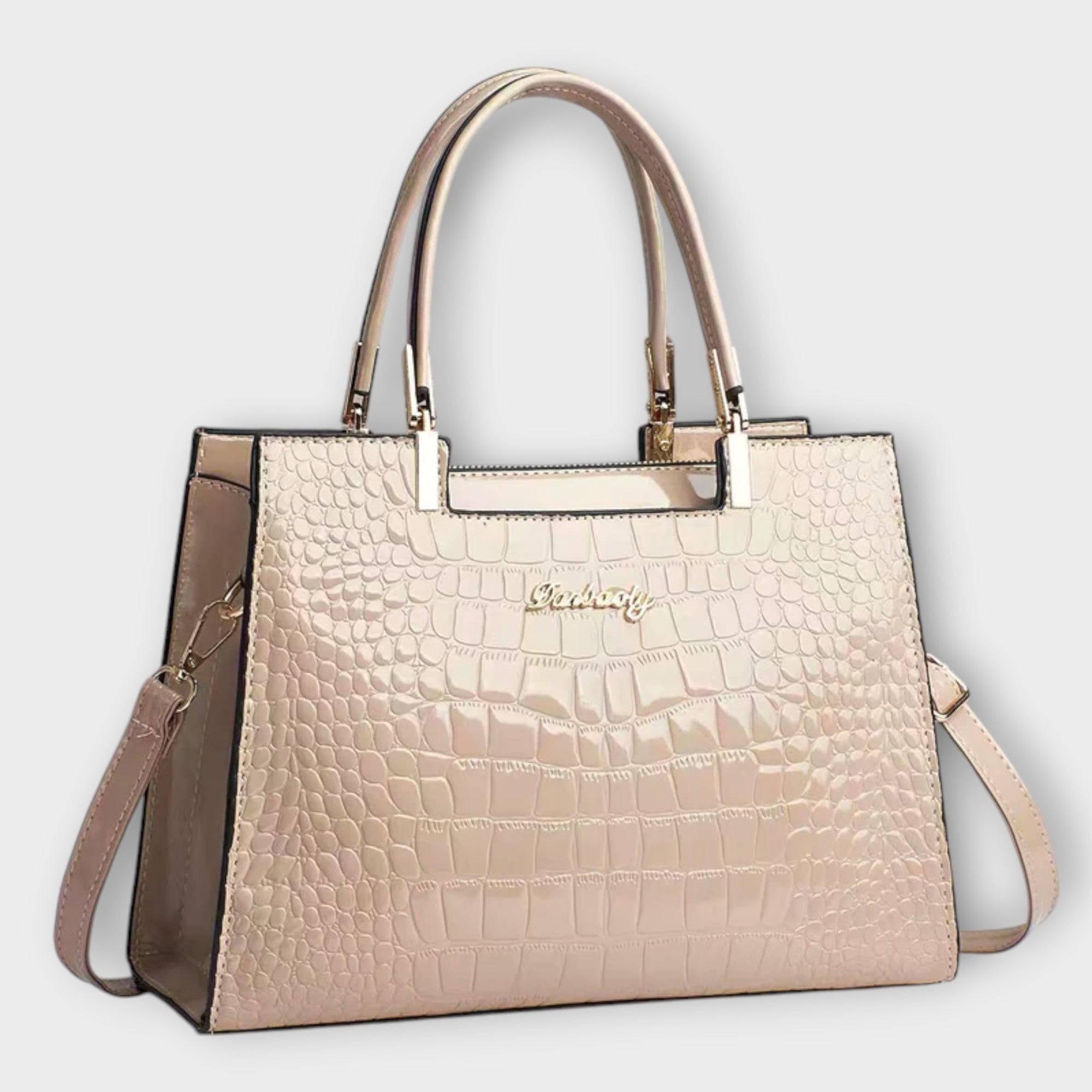 Sac Croco Brillant à Main