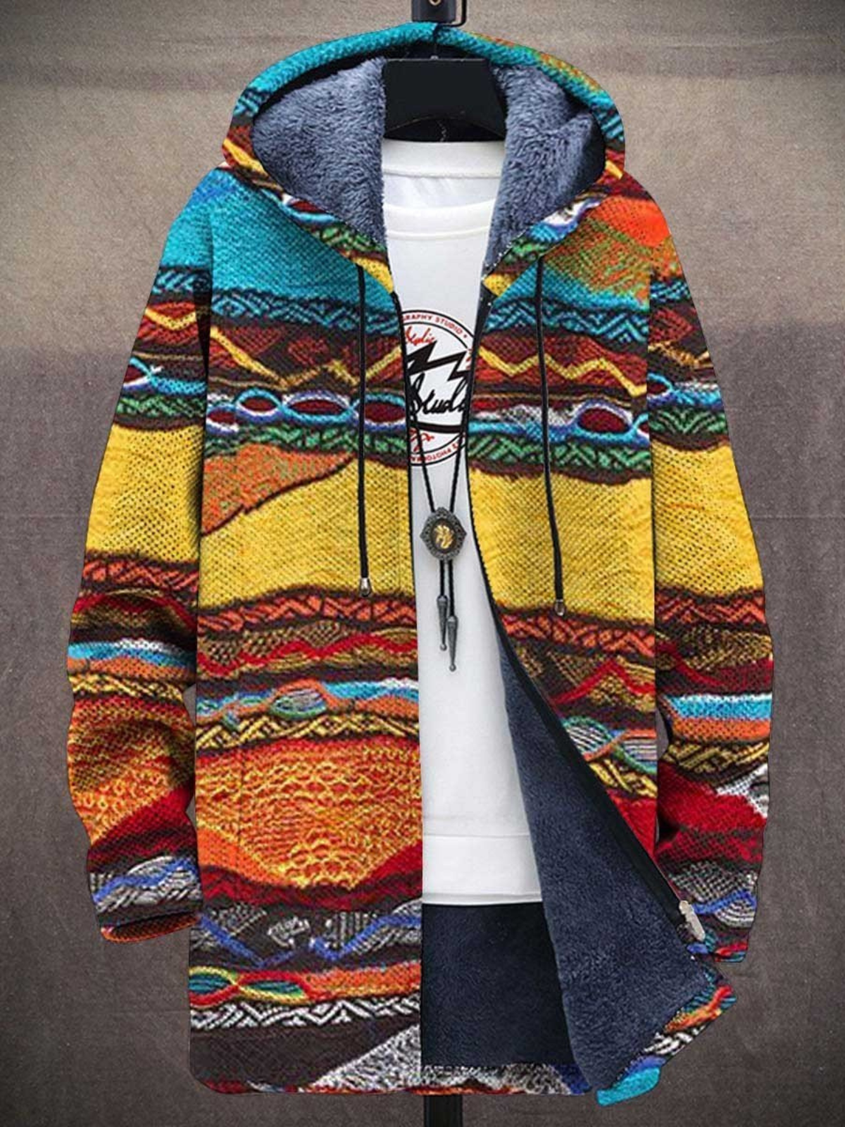 Jindalee | Manteau de luxe inspiré par l'art