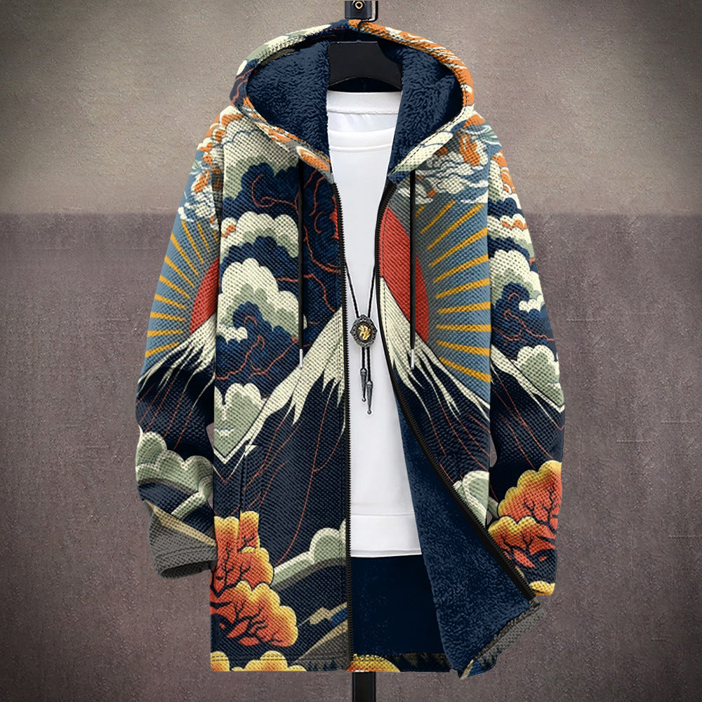 Kalina | Manteau de luxe inspiré par l'art