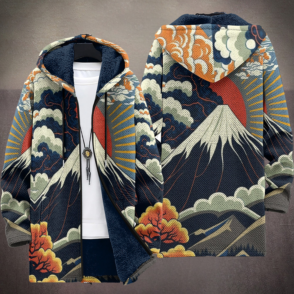 Kalina | Manteau de luxe inspiré par l'art