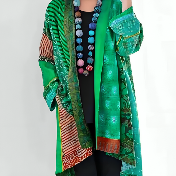 Céleste™ | Gilet Fluide et Élégant avec Détails Artistiques