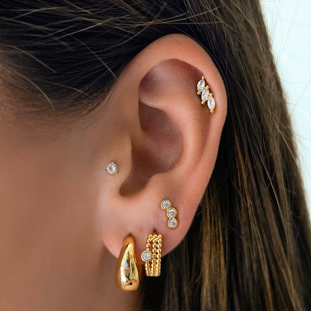 Boucles d'oreilles Créoles