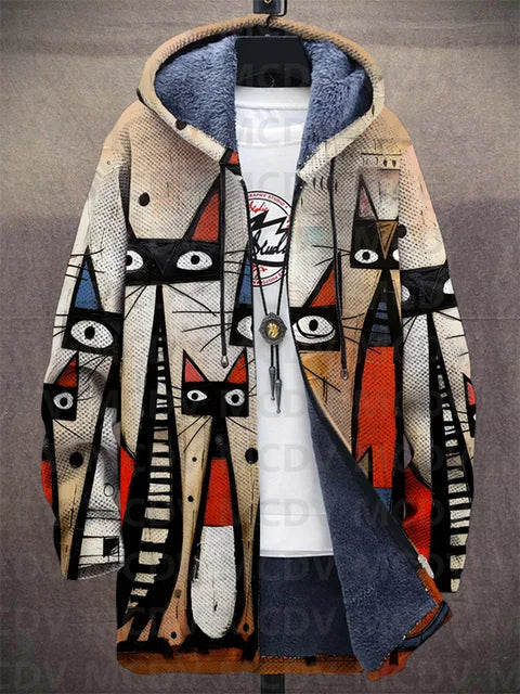 Kiara | Manteau de luxe inspiré artistiquement