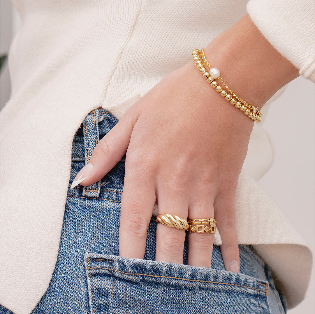 Bracelet en Or Mykonos