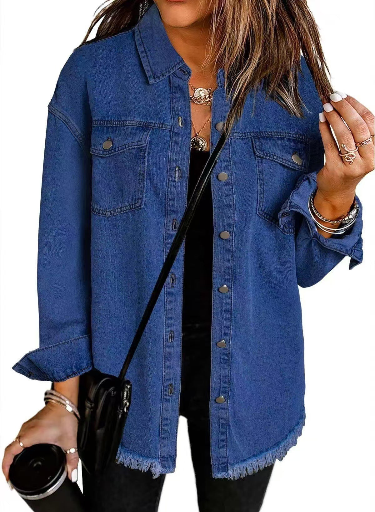 Stefania™ | Veste en Jean au Style Intemporel