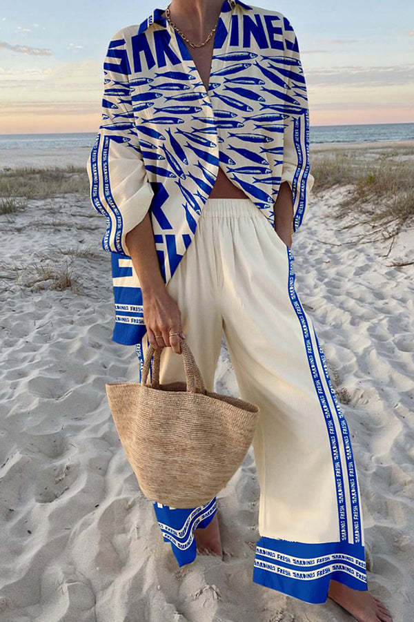Lia™ | Complète Sardine Bleue