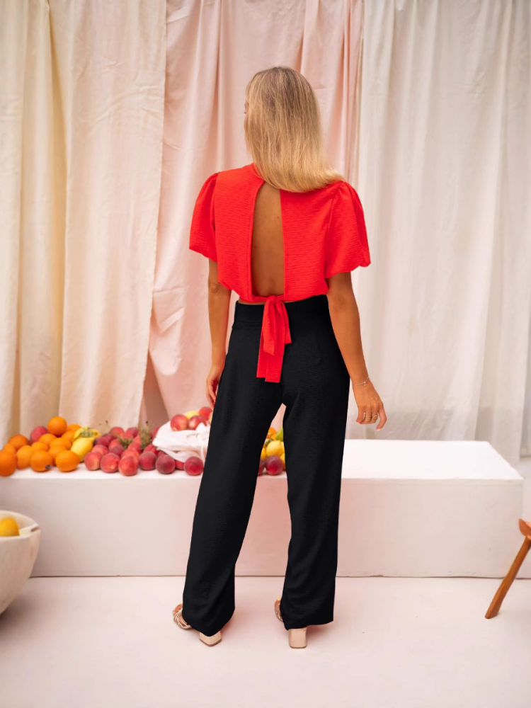 LORENA™ | LA BLOUSE CROPPED