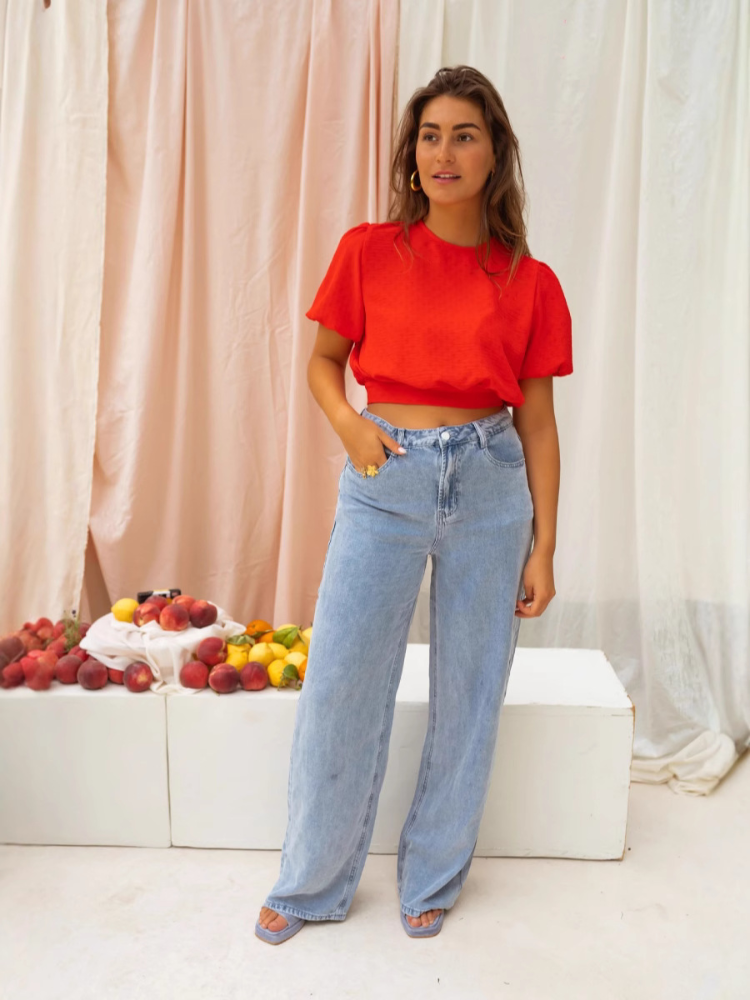 LORENA™ | LA BLOUSE CROPPED