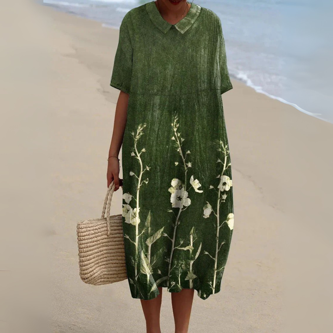Leviana™ | Robe Douce avec Imprimé Floral