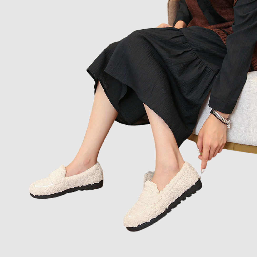 Solenne™  | Chaussons chauds au design élégant