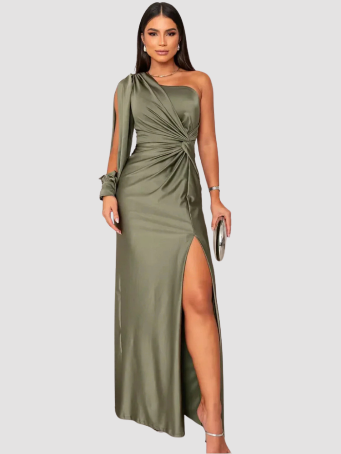 ANNA SATINNIGHT MAXI ROBE
