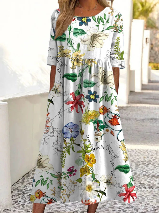Leviana® | Robe Fleurie Douce
