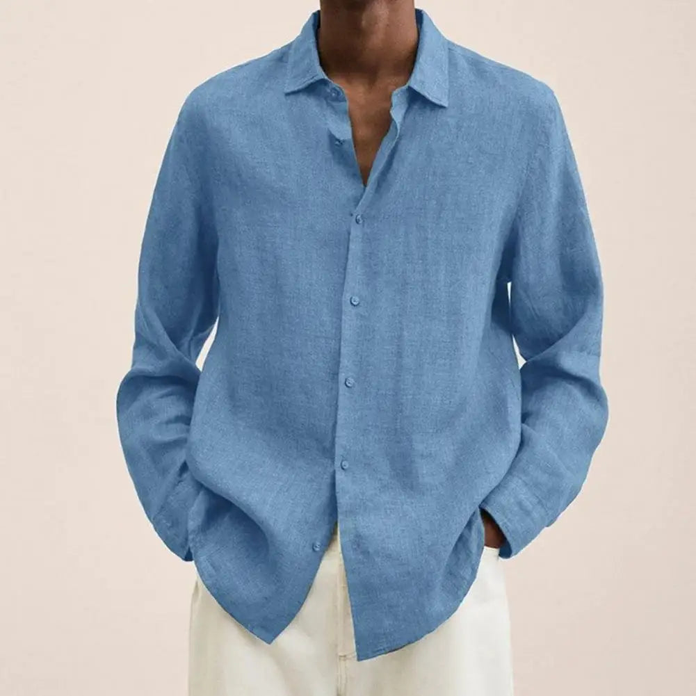 Lenoir™ | Chemise Classique Effet Lin